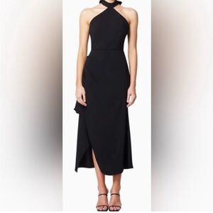 ELLIATT | Sintra Tie Halter Dress | Black | Women’s XL